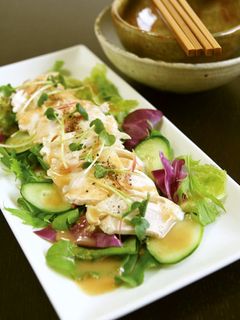 蒸し鶏のサラダ-レシピのメイン写真
