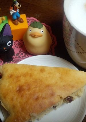 簡単レーズンケーキ-レシピのメイン写真