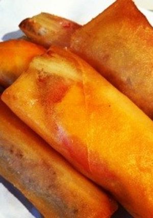 豚肉とトマトの春巻き-レシピのメイン写真