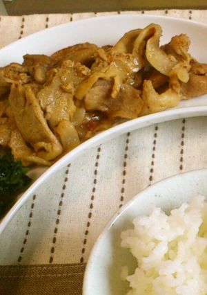 簡単シンプル★短時間で豚の生姜焼き-レシピのメイン写真