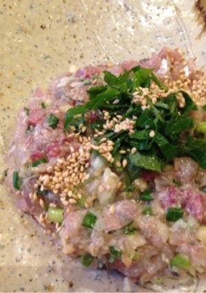 あじのなめろう-レシピのメイン写真