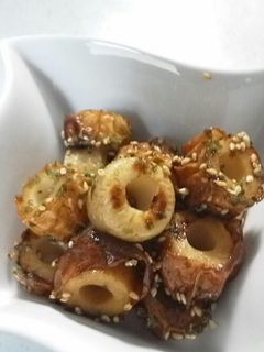 簡単♪ちくわの甘辛炒め-レシピのメイン写真