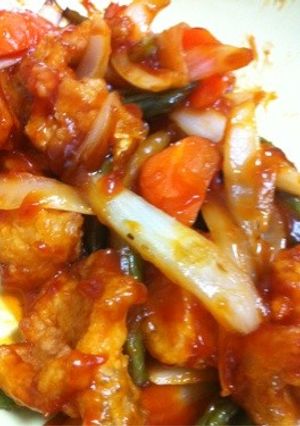 タラで酢豚風〜-レシピのメイン写真