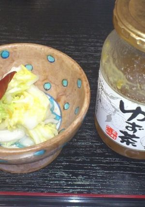 ゆずジャムで白菜漬け-レシピのメイン写真
