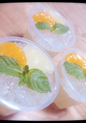 はちみつれもんの2層のゼリー☆彡-レシピのメイン写真