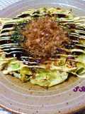 野菜たっぷりお好み焼き