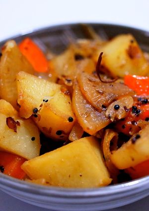 マスタード薫る野菜の和風煮込み-レシピのメイン写真