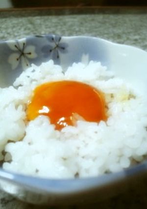 夏バテしない朝食に☆にんにく卵黄ごはん-レシピのメイン写真