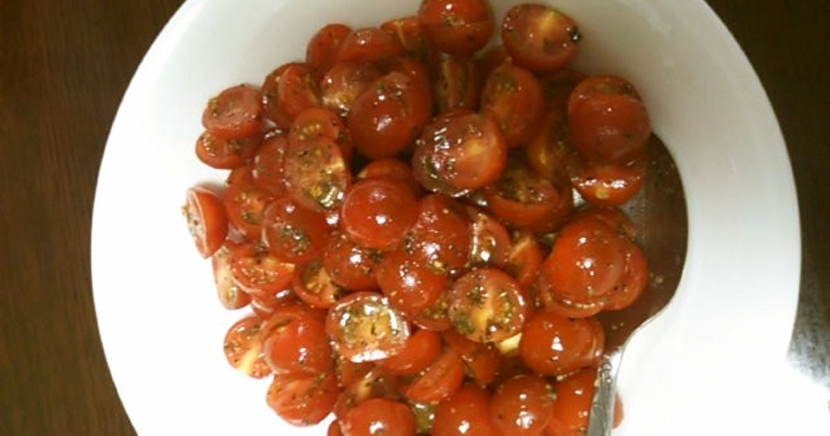 プチトマトのイタリアンサラダ by YandAkyoto 【クックパッド】 簡単