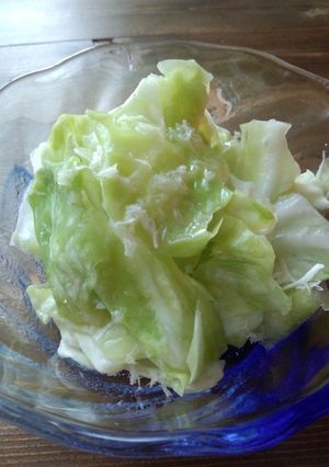 ちぎりキャベツの山わさび風味-レシピのメイン写真