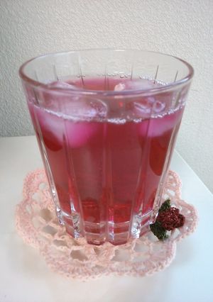 しそジュースの作り方-レシピのメイン写真