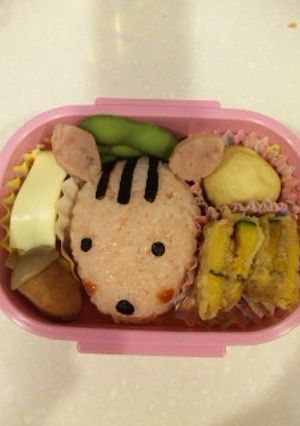 幼稚園お弁当*リス*キャラ弁-レシピのメイン写真
