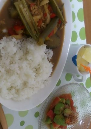 夏野菜カレー-レシピのメイン写真
