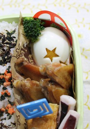 ☆黄色い星付きゆで卵☆-レシピのメイン写真
