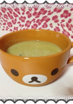 緑のビシソワーズ★野菜たっぷり冷製スープ-レシピのメイン写真