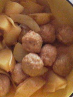 肉団子とじゃがいものこっくり煮-レシピのメイン写真