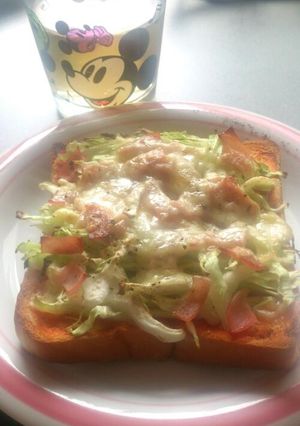 腹満ﾀﾞｲｴｯﾄ!低ｶﾛﾋﾟｻﾞﾄｰｽﾄ-レシピのメイン写真