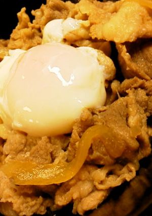 夕食ランチに☆めんつゆでお手軽簡単♪豚丼-レシピのメイン写真