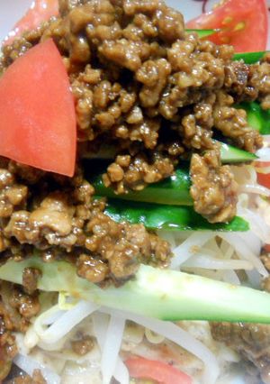 五十嵐シェフの汁なし坦坦麺！まじうま！！-レシピのメイン写真