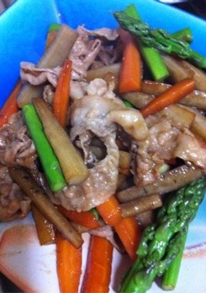 豚と野菜の照り煮-レシピのメイン写真