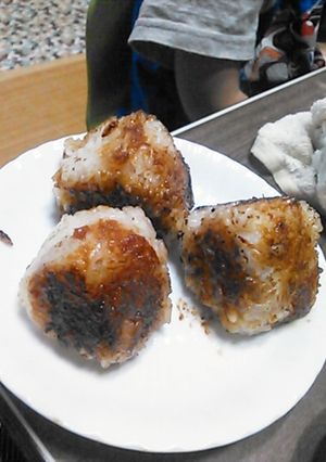 フライパンで焼おにぎり-レシピのメイン写真