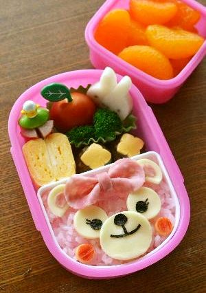 キャラ弁♪くまさんお弁当-レシピのメイン写真