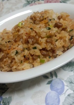 納豆キムチチャーハン-レシピのメイン写真