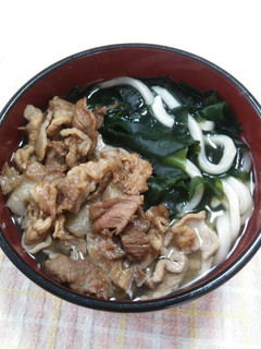 肉うどん-レシピのメイン写真