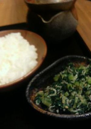 簡単！大根菜のそぼろ-レシピのメイン写真