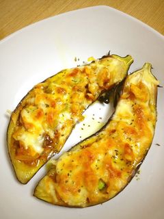 丸ごと!!ナスのチーズ焼き-レシピのメイン写真