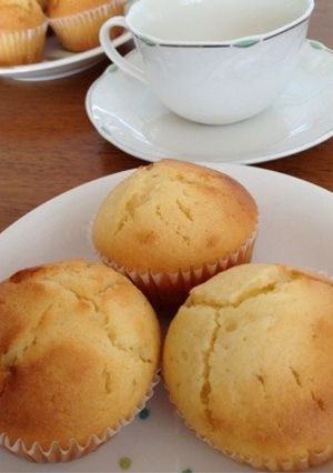 ふわふわあっさりバニラマフィン-レシピのメイン写真