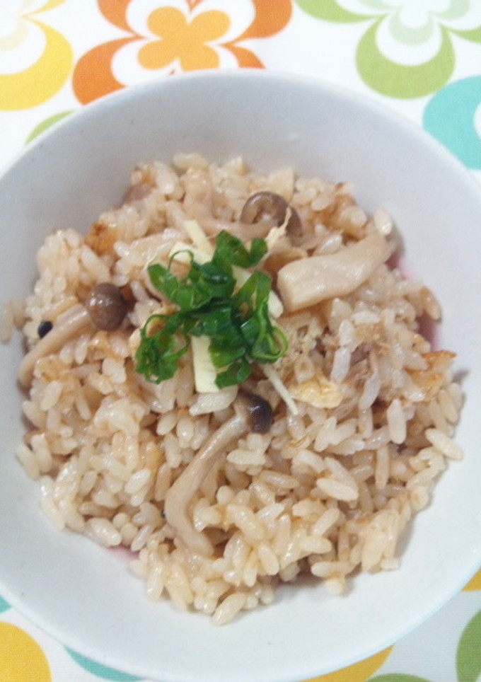 簡単☆しめじ炊き込みご飯-レシピのメイン写真