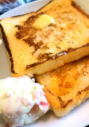 フレンチトースト::甘さ控えめ-レシピのメイン写真