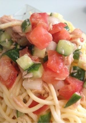とっても簡単！！冷製パスタ☆-レシピのメイン写真