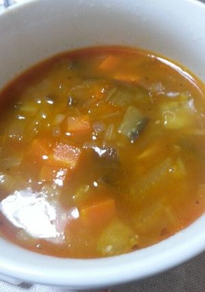 ＊野菜たっぷり♡ミネストローネ＊-レシピのメイン写真