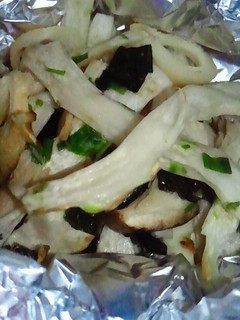 エリンギDE☆松茸ホイル焼き風☆-レシピのメイン写真