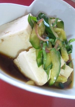 食欲そそる簡単冷や奴(万能たれ)-レシピのメイン写真