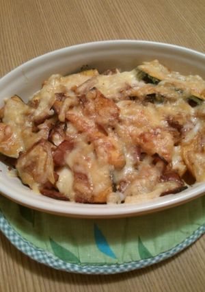 カボチャのオイマヨチーズ焼き♪-レシピのメイン写真