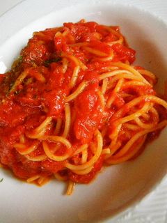 簡単すぎるトマトパスタ-レシピのメイン写真