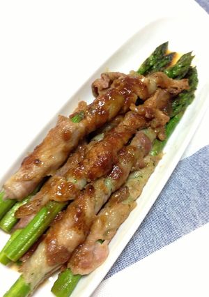焼肉のタレで簡単☆巻き豚アスパラ☆-レシピのメイン写真