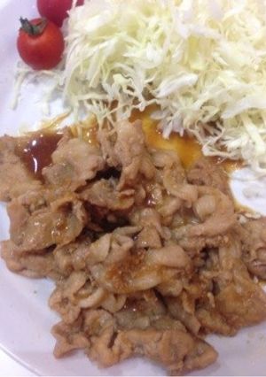 生姜たっぷり生姜焼き-レシピのメイン写真