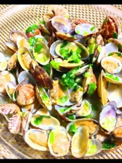 5分で完成！あさりのごま油炒め-レシピのメイン写真