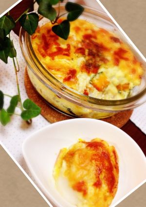 簡単♪ お餅で美味しいキッシュ-レシピのメイン写真