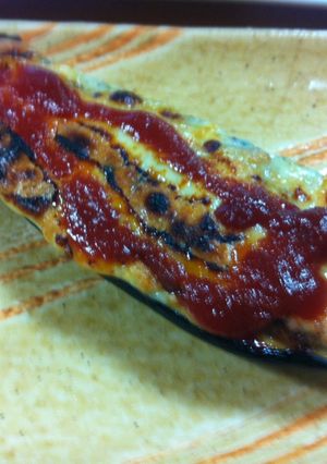 なすの肉詰めチーズ焼き♫-レシピのメイン写真
