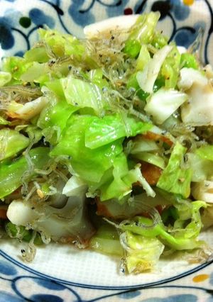 キャベツとちくわの甘酢あえ-レシピのメイン写真