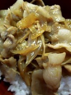 簡単!豚丼-レシピのメイン写真
