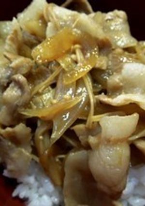 簡単！豚丼-レシピのメイン写真