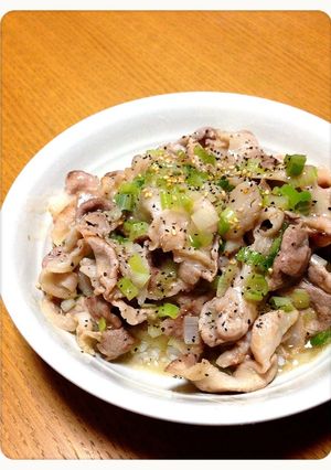やみつき♡ネギ塩豚丼-レシピのメイン写真
