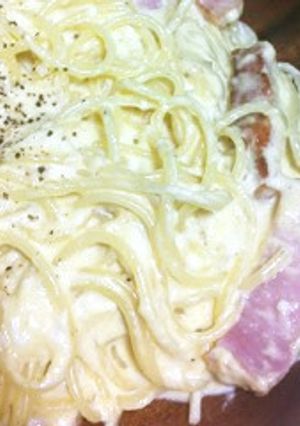 本格☆濃厚カルボナーラ 改-レシピのメイン写真
