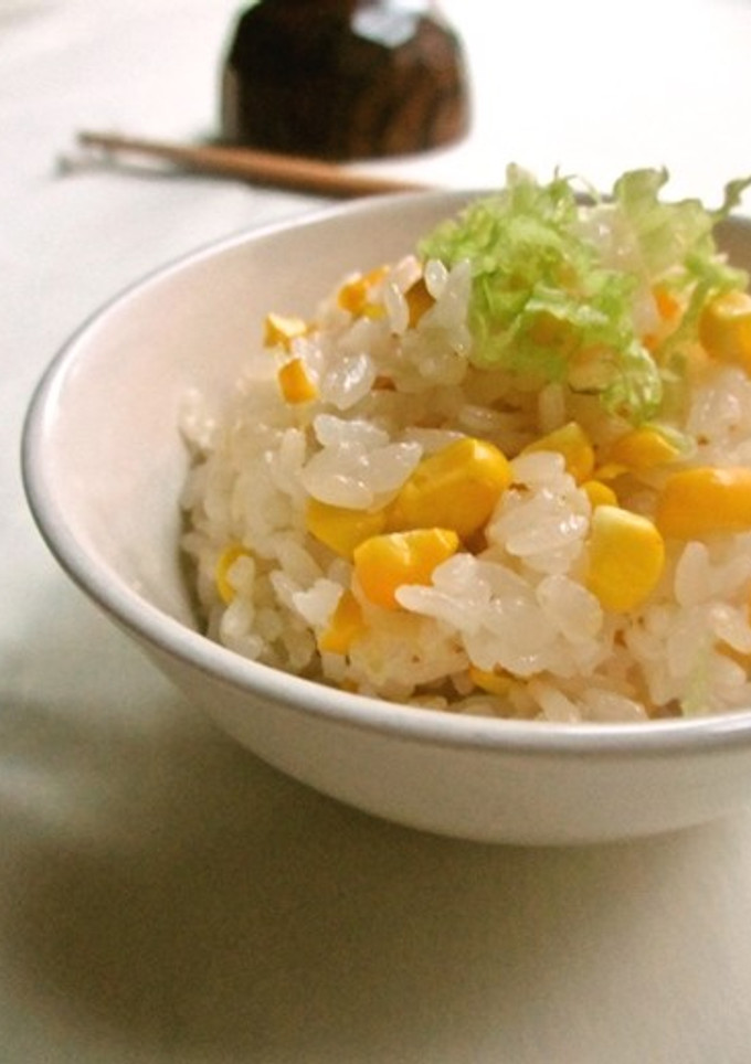 とうもろこしの炊き込みご飯…-レシピのメイン写真